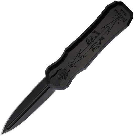 Piranha Knives Auto Excalibur Tactical OTF P-8BKT by Piranha Knives