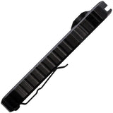 Piranha Knives Auto Excalibur Tactical OTF P-8BKT - Automatic Opening Dagger Blade Black Aluminum Handle by Piranha Knives