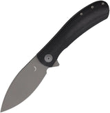 Trollsky Mandu XL Linerlock Blk Mic MT008-XL by Trollsky