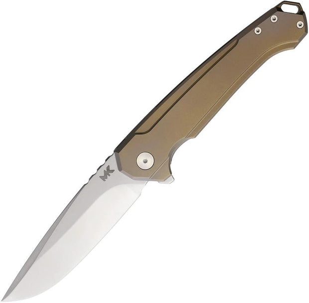 MK Knives & Tools INGENI Framelock Bronze Ti MK-01F.FP002 by MK Knives & Tools