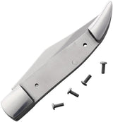 Premium Knife Supply Texas Toothpick Blank SM53 - Mirror Finish Stainless Long Clip Blade by Premium Knife Supply