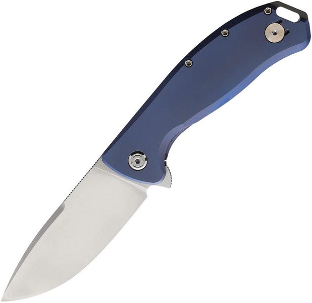 PMP Knives Big Boy Framelock Blue PMP023 by PMP Knives