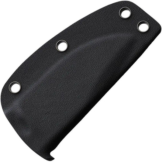 PMP Knives Pitbull Neck Knife Black G10 - 3.5in D2 Satin Blade, 7in Overall, Kydex Neck Sheath Belt Cutter by PMP Knives