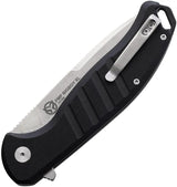 PMP Knives Bigboy XL Linerlock - Black G10 Handle With Stonewashed 14C28N Sandvik Blade Extended Tang by PMP Knives
