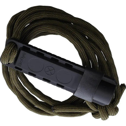 Panacea X FireFly Fixed Blade Tanto - Ferro Rod Striker Neck Sheath 4.5 Inch Overall Blade by Panacea X