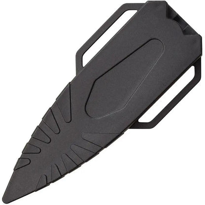 Perfect Point Throwing Knife Set PP-130-2 - Two Tone Stainless Tanto Blades, Full Tang, Finger Ring, Belt Sheath by Perfect Point