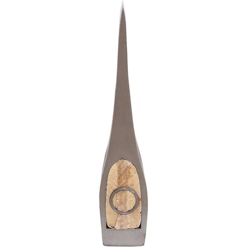 Prandi German Style Axe Satin - Durable 3.55 Lb Carbon Steel Head With American Hickory Handle by Prandi