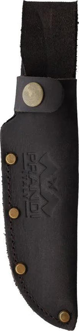Prandi Cortel Bushcraft Fixed Blade Knife - 4.25in Satin 420 Stainless, Walnut Handle, Full Tang by Prandi