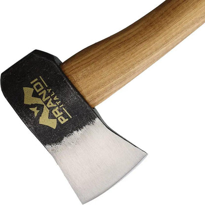 Prandi Camping Hatchet 3.051.05.TH - 5.38in Carbon Steel Head With American Hickory Handle by Prandi