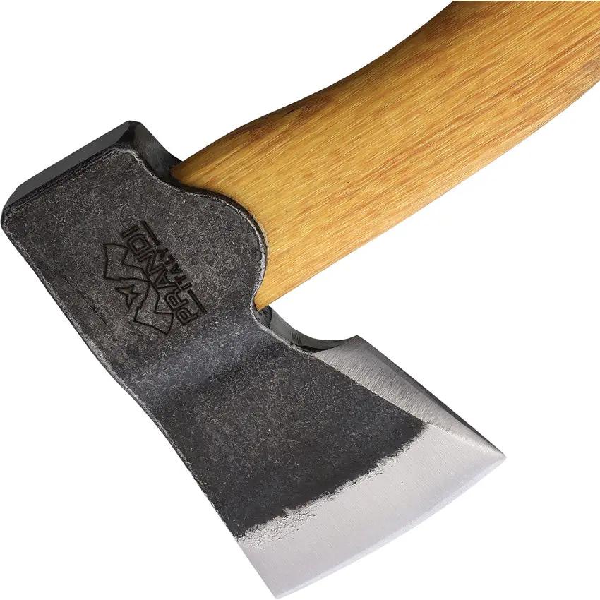 Prandi Segurin Hatchet Rough 3.059.04.TH - 11 Inch Overall Axe With 1045 Carbon Steel Head And Hickory Handle by Prandi