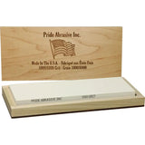 Pride Abrasive Combination Water Stone 1K To 6K Grit - Wooden Box Included For Precision Sharpening by Pride Abrasive
