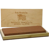 Pride Abrasive Combination Water Stone 400/3000 Grit - Includes Wooden Storage Box by Pride Abrasive