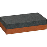 Pride Abrasive Combination Oil Stone 120/320 CS4 - Dual Grit Sharpening Stone With Wooden Storage Box by Pride Abrasive