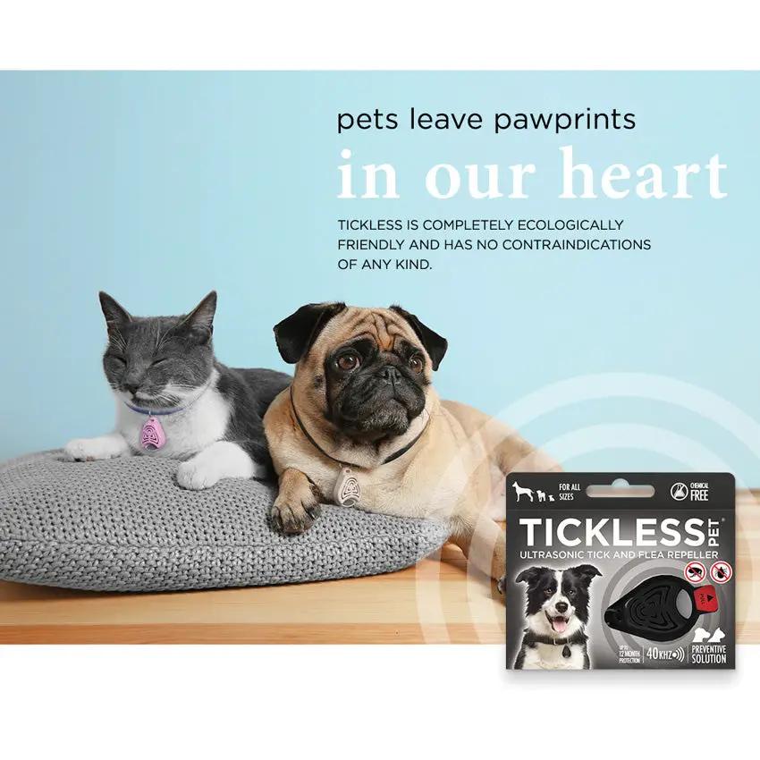 Tickless Ultrasonic Repeller PRO-101BL - 94 Percent Tick Protection Without Chemicals For All Pets by TICKLESS