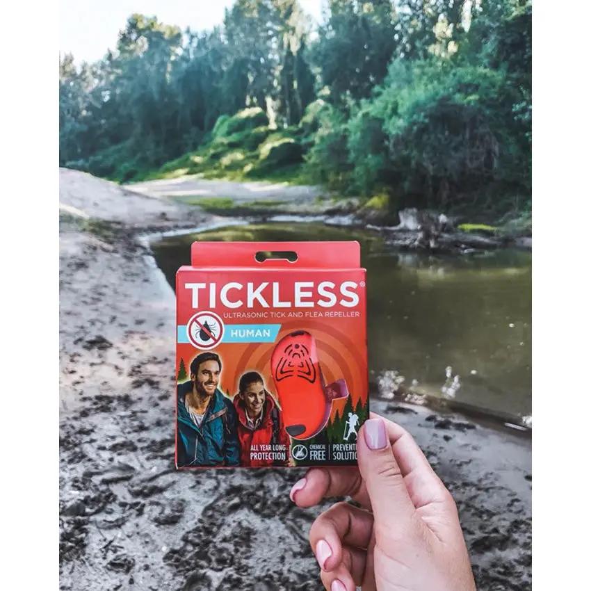 Tickless Ultrasonic Repeller PRO-102OR - 94 Percent Chemical Free Tick Protection Up To 3000 Hours by TICKLESS