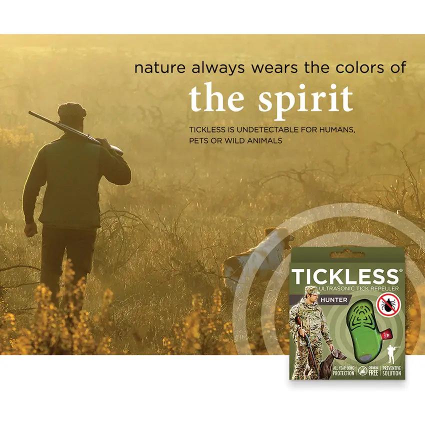 Tickless Ultrasonic Repeller PRO-103GR - 94 Percent Tick Protection Without Chemicals 6.5 ft Range by TICKLESS