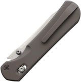 Piratech Knives Kraken Crossbar Lock K01 - CPM S90V Blade, Titanium Handle, Pocket Clip by Piratech Knives