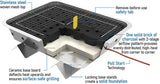 Pull Start Fire Grill 77501 - Portable Disposable Grill With Fast Start And Even Heat For Quick Meals by Pull Start Fire