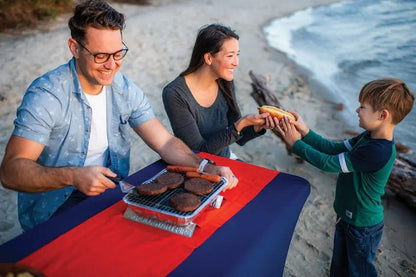 Pull Start Fire Grill 77501 - Portable Disposable Grill With Fast Start And Even Heat For Quick Meals by Pull Start Fire
