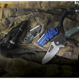 Lansky Blademedic Four Sharpeners In One Knife Sharpener With Tungsten Carbide Ceramic Rods For Outdoor Enthusiasts by Lansky