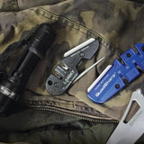 Lansky Blademedic Four Sharpeners In One Knife Sharpener With Tungsten Carbide Ceramic Rods For Outdoor Enthusiasts by Lansky