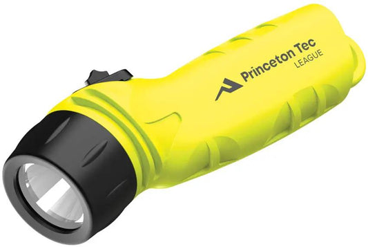 Princeton Tec League Flashlight Neon Yellow LG4-NY - 420 Lumens Maxbright LED For Bright Wide Beam by Princeton Tec
