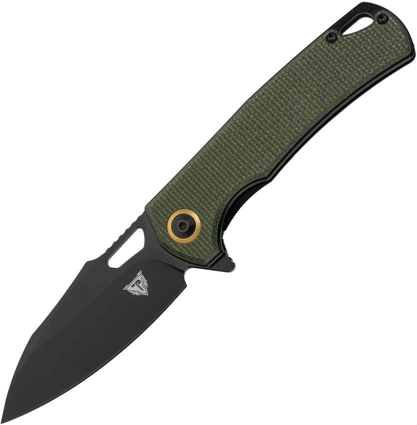 Patriot Tactical Shadowhawk Linerlock Green 850052118167 by Patriot Tactical