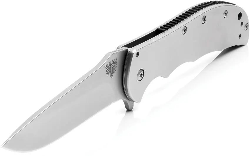 Patriot Tactical Viper Framelock - Assisted Opening Folding Knife With 3.25in Blade Bead Blast Stainless by Patriot Tactical