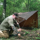Pathfinder Nylon Tarp Earth Brown EBT-PF by Pathfinder