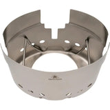 Pathfinder M40 Cook Set Durable All In One Camp Kit With Pot Pan Windscreen 304 Stainless Steel For Hikers And Campers by Pathfinder