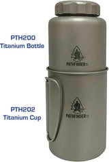 Pathfinder Titanium Bottle 1050ml TIBOT by Pathfinder