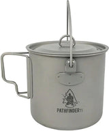 Pathfinder Titanium Bush Pot 1100ml TIBP1100 by Pathfinder