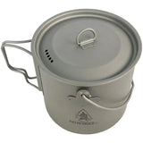 Pathfinder Titanium Bush Pot 1100ml TIBP1100 by Pathfinder