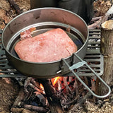 Pathfinder Titanium Skillet Folding Hndle TISK by Pathfinder