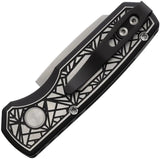 Pro Tech Auto Runt 5 Button Lock Knife - MagnaCut Blade With Two Tone Aluminum Handle For EDC Enthusiasts by Pro Tech