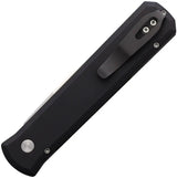 Pro Tech Auto Godfather 921 MOP - Automatic Opening Knife With 154CM Satin Blade And Black Aluminum Handle by Pro Tech