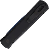 Pro Tech Auto Godfather Button Lock 921 SB - Automatic Opening Folding Knife For EDC Enthusiasts by Pro Tech