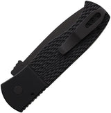 Pro Tech Auto Emerson CQC7 Tanto Automatic Knife 3.25 Inch Black DLC Blade For EDC Enthusiasts by Pro Tech