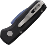 Pro Tech Auto Runt Denim LTD - Fast Auto Opening EDC Knife With MagnaCut Wharncliffe Blade by Pro Tech