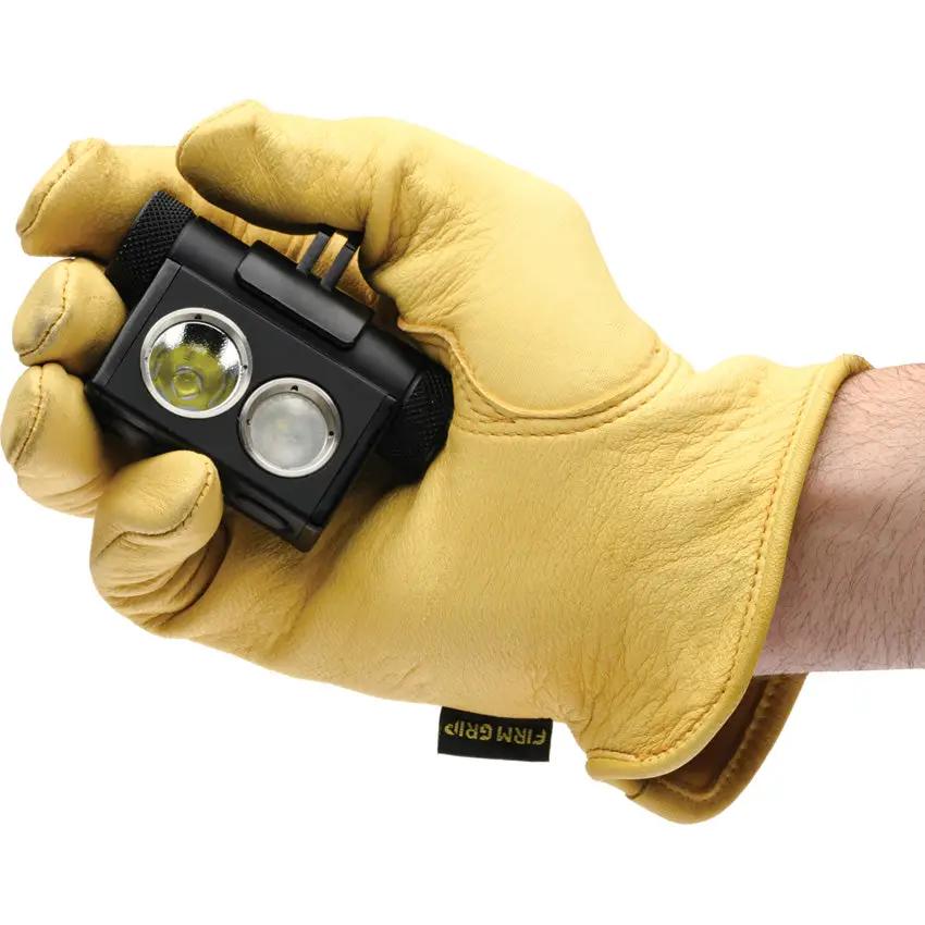Powertac Explorer HL-10 Headlamp - Rechargeable Cree XHP50 LED With Diffused Flood And Focused Beam by Powertac