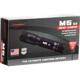 Powertac M5 G3 Flashlight - Rechargeable 2030 Lumen Turbo Beam And IPX8 Waterproof Up To 2 Meters by Powertac