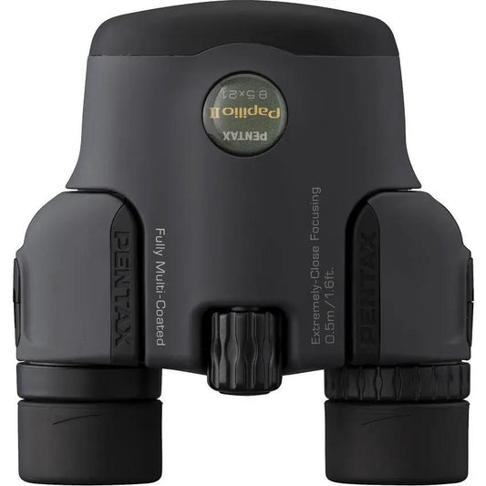 Pentax Papilio II Binoculars 8.5x21 - Ultra Compact Close Focus With Fogproof Waterproof Porro Design by Pentax