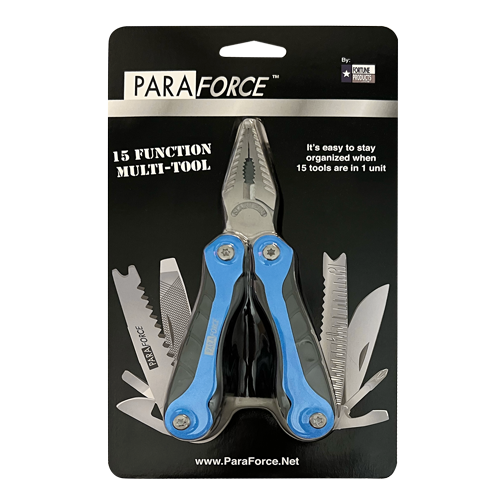 AccuSharp ParaForce 15-Function Multi-Tool 802C For Outdoor Enthusiasts With Pliers, Knives, Saws And More by AccuSharp