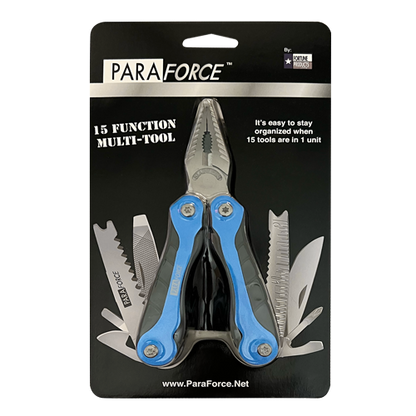 AccuSharp ParaForce 15-Function Multi-Tool 802C For Outdoor Enthusiasts With Pliers, Knives, Saws And More by AccuSharp