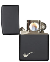 Pipe Black Matte Zippo® Lighter by Zippo