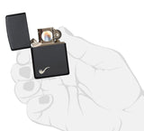 Pipe Black Matte Zippo® Lighter by Zippo