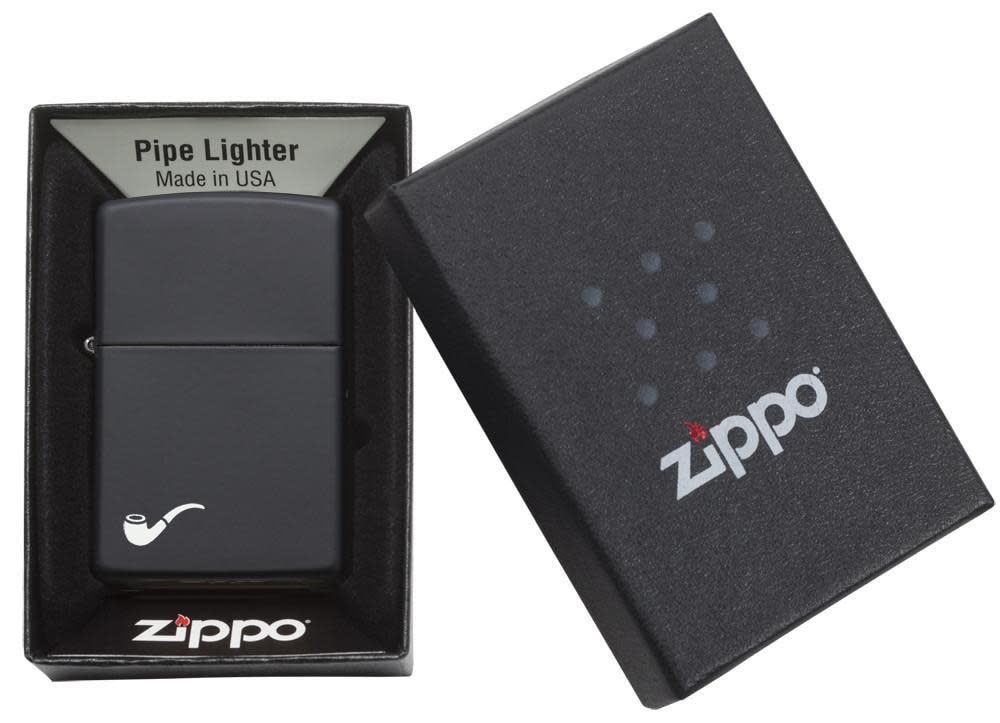 Pipe Black Matte Zippo® Lighter