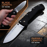 Cold Steel Ultimate Hunter 30U – S35VN Black Folder Knife by Cold Steel