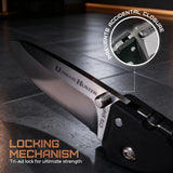 Cold Steel Ultimate Hunter 30U – S35VN Black Folder Knife by Cold Steel