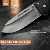 Cold Steel Ultimate Hunter 30U – S35VN Black Folder Knife by Cold Steel